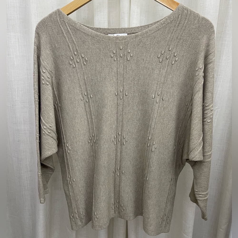 POI06: Vila Milano Cream Sweater